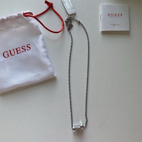 Guess halskette silber - silber, 316l