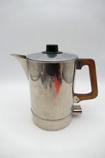 Maybaum Wasserkocher / mit Holzgriff / Vintage / Retro / getestet^