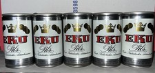 5 Bierdosen „EKU“ Kulmbach / 0,33L  Leer/Stahl