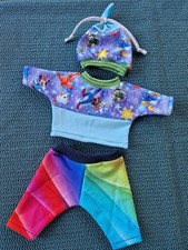 Puppenkleidung 43 cm Märchen 3 Tlg. Set Handmade Neu