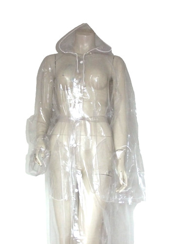 Pvc wie regenmantel mac - wie,
