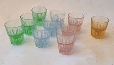 10 Schnapsgläser Likör Glas