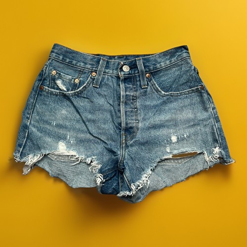 Levi 501 hotpant - hotpant, destroyed