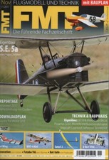 FMT NOVEMBER 11.2017 / FLUGMODELL UND TECHNIK / TOP ZUSTAND mit BAUPLAN