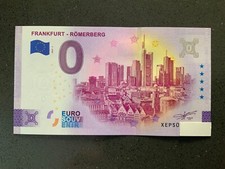 Null-0-Euro-Souvenir-Schein 2023-2 # Frankfurt - Römerberg # XEPS