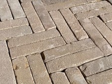 Wienerberger Siena Pflasterklinker gelb 20x4,8x8,0 getrommelt Pflasterstein