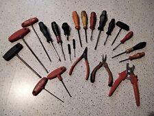 Zangen, Torx, T-Griff Inbus, Schraubendreher,Kreuzschlitz 22Teile gebraucht
