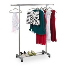 Kleiderständer Kleiderwagen Rollgarderobe Garderobenständer Garderobenwagen