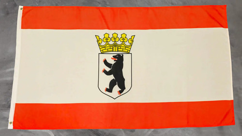 Fahne flagge berlin - berlin, mit
