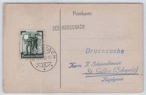 Reich bodensee schiffspost - d.,