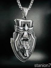 Adler Wolf Schutz Schild