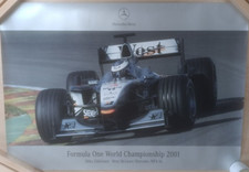Poster West Mc Laren Mercedes Mika Häkkinen Formula One  World Championship 2001