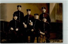 39453393 - 3550 Marburg Portraet Soldatengruppe Feldpost Bierkrug 1914