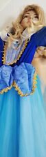 Mädchen Kleid 6 - 7 Jahre 120 cm Fasnacht Verkleiden Dornröschen Aurora Karneval
