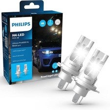 Philips Ultinon Pro6000 Boost gen2 Direct-fit H4-LED Scheinwerferlampe mit Straß