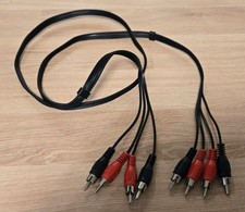 Cinch 4-fach Kabel 1,20 Meter