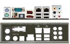ATX Blende I/O shield Asus M2N32-SLI deluxe NEU io #120