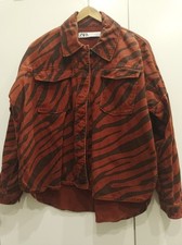 Zara Zebra Jeans Jacke