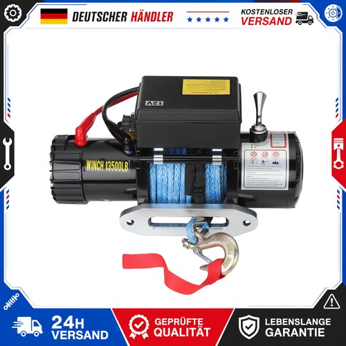 Elektrische seilwinde 13500lbs - elektrische,