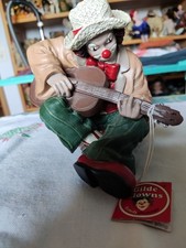 Gilde clown mit gitarre 14cm - clown,