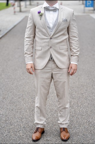 Hochzeitsanzug beige größe - hochzeitsanzug,