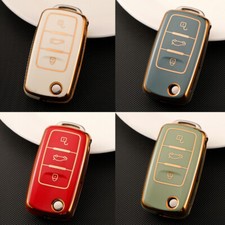 TPU Car Key Case Cover For VW