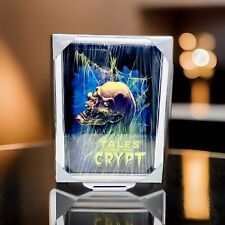 Tales from the Crypt Bild mit Rahmen Horror 21x29,7cm Weiß Silber