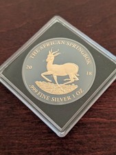 1 Oz Silber Springbock 2018