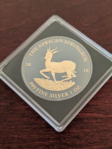 Silber springbock 2018 - silber,
