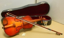 Miniatur GEIGE, Violine im Kasten, Vitrinenmodell, 29/22x9,5/8cm, unbenutzt!