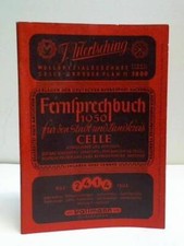 Fernsprechbuch 1950 für den Stadt und Landkreis Celle