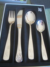 WMF 4teiliges Kinderbesteck "Tiere"