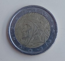 Dante Alighieri 2 Euro Münze
