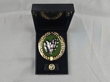 Bundeswehr Fallschirmjäger EGB Metall Abzeichen im Etui mit Bandspange