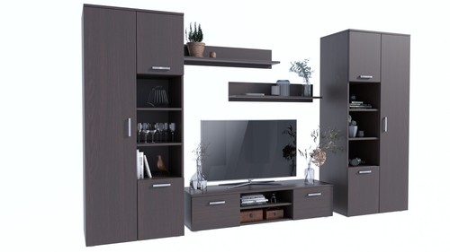 Wohnwand apollo wenge - wohnwand,