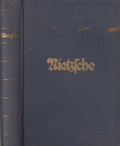 Buch volks nietzsche also - -,