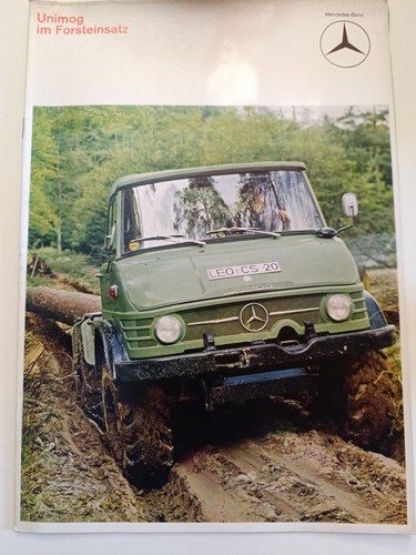 Original prospekt unimog forst - prospekt,
