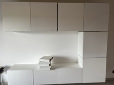IKEA Besta Schrankkombination Schrank Weiss Gebraucht Guter Zustand Siehe Fotos