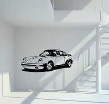 Wandtattoo Porsche 911 Turbo
