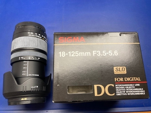 Sigma 125mm 8 - 18-125mm, f/3.8-5.6
