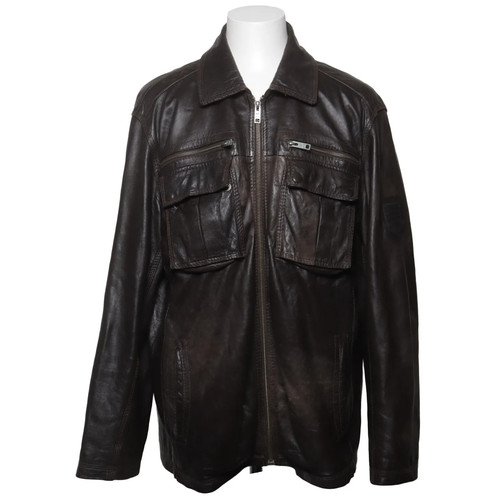 Camel active lederjacke - camel,