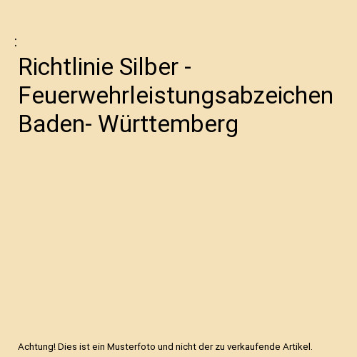 Richtlinie silber - richtlinie,