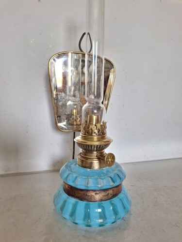 Alte petroleum wand lampe - petroleum,
