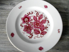 Großer Essteller für Speiseservice Henneberg Porzellan "Helena" - lila - DDR