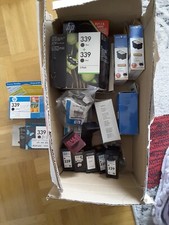 18 leere Druckerpatronen. Original Hülle 339  black leer