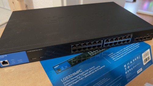 Linksys lgs328mpc port poe - lgs328mpc, 24