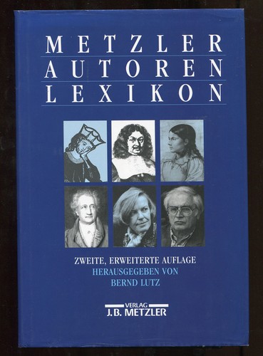 Metzler autoren lexikon - autoren,