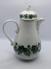 Kahla Porzellan Weinlaub Kaffeekanne Tee-Kanne  H ca  21 cm 1.Wahl,  Romantica