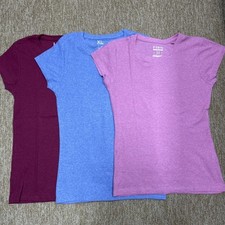 New Yorker 3x Shirt Weinrot, Blau, Rosa(pink) Gr. 36/38