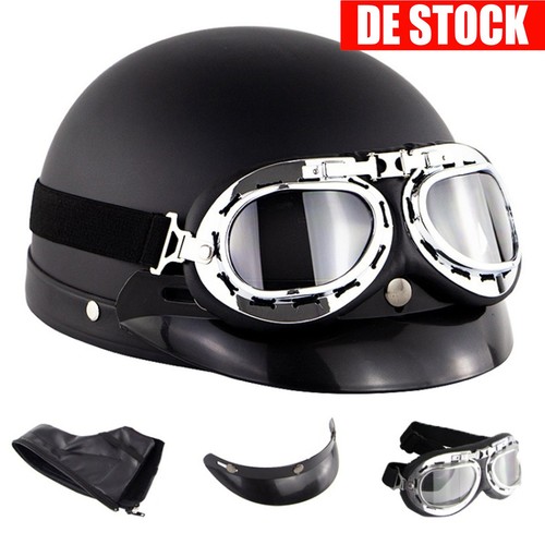 Retro motorradhelm rollerhelm - motorradhelm,